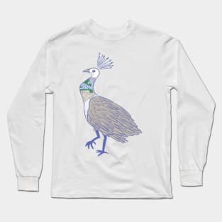 Peahen Garden Long Sleeve T-Shirt